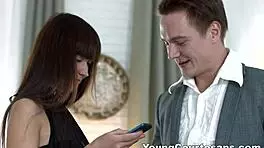 Young Courtesans Offer Angie Moon a Special Anal Gift