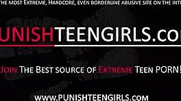 Petite redhead endures rough spanking and deepthroat in hardcore pov sex