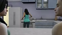 Stepsiblings fuck hard secretly.