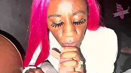 Teen gets facial in tight cinema pussy.