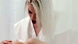 Finger Fucked In Missionary Position!