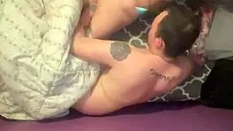 Intense fucking with petite brunette on our first date