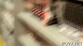 wicked girlie craves a large cock to satisfy her wet desires in pov action