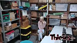 Hot Blonde Teen 18+ Banging Hard For Freedom - Shoplyfter