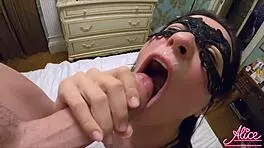 Best cumshots on hot brunette couple
