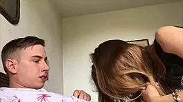 elizabeth kiedis sucking max felicitas's cock so good