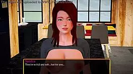 In my new family game, teen with small tits gets erotic