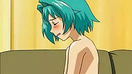 Twin Uncensored Hentai Lesbians In Group Sex With Creampie!