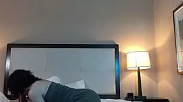 Petite Woman With Big Ass Sucks Cock Deeply