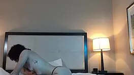 Petite Woman With Big Ass Sucks Cock Deeply