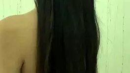 i was deepthroating a monster cock in the bathroom pov, big tits bouncing, cum in mouth