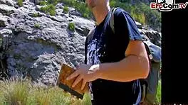 Young French Girl Sodomized Outdoors! First Time Anal Assfucking!