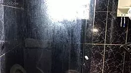 Young Guy Fucks Friend's Aunt in Bathroom