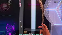 Hot Black Haired Babe Gets Creampied In Sexy 3D Cartoon Outfit