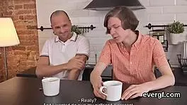 Penniless Guy Lets Friend Fuck His Girlfriend for Cash