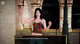 My New Family Game With Blonde Cartoon