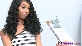 thief gets a full service fuck from the babe in uniform