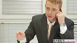 Yo, Check Carolina Abril Learning Ropes with Chad Rockwell in Office POV