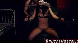 Poor Little Latina Teen Gina Worships Ass In Toilet Slave BDSM Bondage