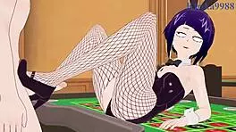 mitsuki bakugo and kyoka jiro and izuku midoriya bunny girl intense sex - my hero academia hentai 😍