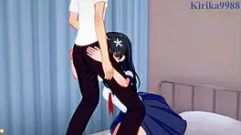 Ruiko Saten, Misaki Shokuhou, Toma Kamijo वाइल्ड हेंटाई सेक्स