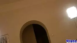 Damn! Russian Amateur Beauty Sucks and Rides Old Man’s Cock in POV!