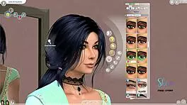 Crafting An Indian-Looking Teen Girl Sim In Anime Hentai Style