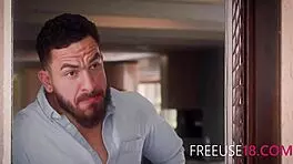 Teen freeuse by dad's debt collector