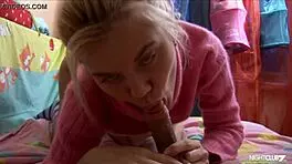 blonde teen 18+ fucks her horny boyfriend so hard, orgasm