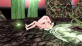 Cute Girl Rides Dick In 3D Anime Porn!