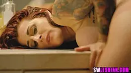 बस्टि जर्मन लेस्बियन एक दूसरे की चूत चाटती हैं