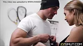 Old man grooms young guy for girlfriend.