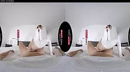 realitylovers vr - latex android in missionary, riding, and doggystyle