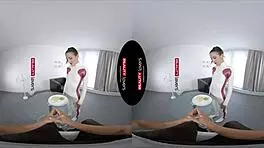 realitylovers vr - latex android in missionary, riding, and doggystyle