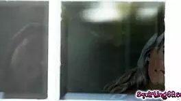 Abigail Mac and Cadence Lux intensely tribbing pussies until squirting.