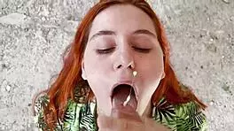Stepsister Deepthroat Blowjob