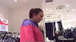 stellar czech teen 18+ie seduced in supermarket and pounded in pov