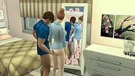 In Sims 4, Tigress Pussy Roughly Exposed In Public Hentai Scene