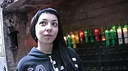 Fucking in Public Around Monastery with Old and Young