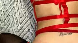 En cuatro y sexy lenceria!