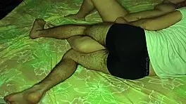 Hot hottie with big breasts cumming to romantic music