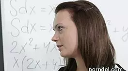 kissable gets teased and drilled by aged mentor