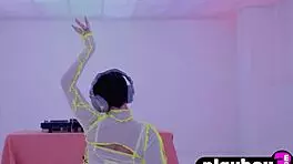 Amazing Latina Mia Valentine Poses With Big Ass In Lingerie