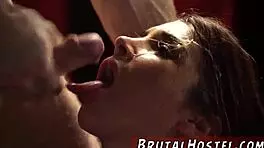 felicity feline dominates teen 18+ in outdoor blowjob!