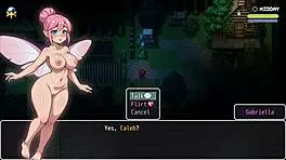 lost lagoon harem hentai game ep 5 sexy farmer exposes her pussy outside in this teen 18+ anime cartoon