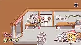 Futanari Hentai Game: Kinky Waitress Puts Cum On Pizza