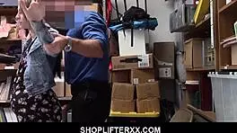 Kimmy Granger fucked by officer for shoplifting?