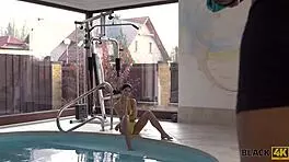 black4k bored teen babe is happy to make love to strong black male