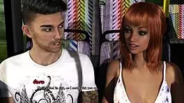 they get intertwined in 3d anime porn