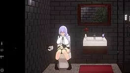 some fun on the sofa and toilet in doll room ep 2